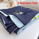 Axyaa Cool Silk Summer Quilt | Solid Color Printing Cool Silk Quilt