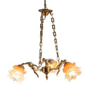 Axyaa French Angel Copper Hanging Lamp for Dining Bar Bedroom Living Room