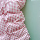 Axyaa Pink Plaid Bedding Set 2025 - Twin/Full/Queen Size - Girls Bed Sheet Set