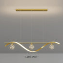 Axyaa Magic Bean Star Dining Room Chandelier