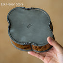 Axyaa Bamboo Tea Tray Pot Holder Set Water Base Storage Tea Furniture