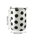 Axyaa Printed Laundry Basket | Foldable Storage Hamper for Clothes & Toys