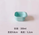 Axyaa Candy Color Mini Fruit Bowl Set of 3
