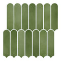 Axyaa 3D Fish Scale Tile Stickers, Matte Finish, 30cm x 30cm - Set of 10