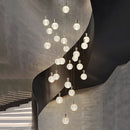 Axyaa Nordic Dining Room Pendant Ceiling Chandelier for Indoor Living Room Lighting