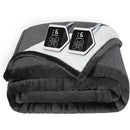 Axyaa Heated Electric Blanket Queen Size, 10 Heating Levels, 12H Auto Off