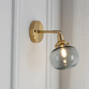 Axyaa Nordic Modern Glass Ball Wall Lamp Sconce for Bedroom Bathroom Stair Lighting