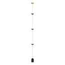 Axyaa Hourglass Floor Lamp Pendant Light Gold Luxury Atmosphere Neutral Light