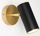 Axyaa Nordic Iron Wall Lamp Modern Living Room Bedroom Study Decor Light