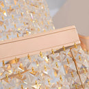 Axyaa Crystal Chandelier: Modern Luxury Stair & Living Room Lighting