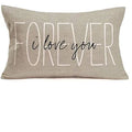 Axyaa Linen Lumbar Pillowcase: 30X50cm Decorative Cushion Cover for Autumn Sofa Decor