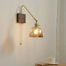 Axyaa Nordic LED Wall Lamp Pull Chain Switch Bathroom Mirror Light Applique Murale