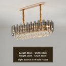 Axyaa Gold Crystal Chandeliers: Nordic Modern Luxury Lighting for Home Décor