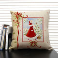 Axyaa Merry Christmas 45x45CM Cushion Cover for Home Decor