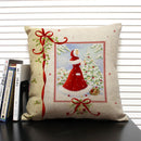 Axyaa Merry Christmas 45x45CM Cushion Cover for Home Decor