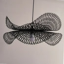 Axyaa Bamboo Chandelier: Handmade LED Pendant Lamp for Kitchen Island, Restaurant, Tea Room