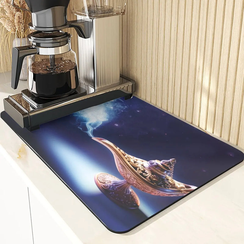 Axyaa Silicone Placemat Dish Table Mats Architecture Printing