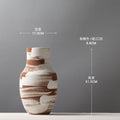 Retro Ceramic Vases by Axyaa: Stylish Dried Flower Vases & Creative Home Decor Ornaments