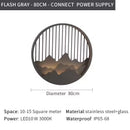 Axyaa Stainless Steel LED Outdoor Wall Lamps Waterproof Balcony Garage Lighting