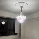 Axyaa Elegant Crystal LED Ceiling Chandelier - French Design for Home and Hospitality