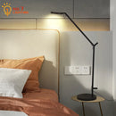 Axyaa Industrial Mechanical Arm Black Table Lamp Iron Art Decor Desk Light