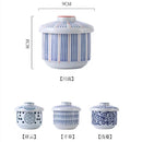 Axya Ceramic Bird's Nest Egg Cup Stew Pot Japanese Dessert Soup Bowl Tableware