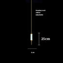 Axyaa Art Deco LED Chandelier in Gold, Black, and Chrome Finishes