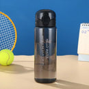 Axyaa Bounce Cover Sports Water Bottle - Leak Proof Plastic Drinking Cup - Portable and Durable