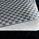 Axyaa Stainless Steel Dual-Sided Cutting Board for Kitchen Prep and Dough Kneading