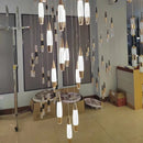 Axyaa Modern LED Staircase Chandelier for Living Room, Dining Room, Kitchen