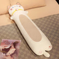 Axyaa Cute Cat Doll Plush Toy Sleeping Pillow Leg Clamping Long Girl Doll