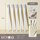 Axyaa Panda Chopsticks Set - White Cartoon Alloy, Anti-slip, Anti-bacterial