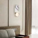 Axyaa Marble Wall Lamp: Nordic Modern Creative Hallway Bedroom Lighting