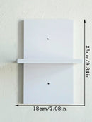 Axyaa 5-Tier Wall Shelves, Bathroom and Kitchen Storage Rack with Easy Assembly for Nordic Home Decor