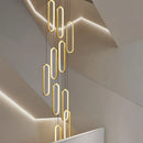 Axyaa Modern Living Room Chandeliers LED Ceiling Lamp Hanging Lights