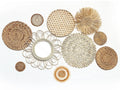 Axyaa Rattan Wall Hanging Scandinavian Wall Decor
