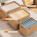Axyaa Clothes Organizer Box: Pants, Sweater, Jeans Storage for Wardrobe