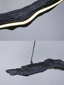 Axyaa Nordic LED Strip Lights Chandelier for Home, Office, and Cafe