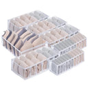 Axyaa Closet Drawer Organizer Box for Bra, Underwear, Pants, Scarf - Wardrobe Clothing Storage