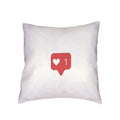 Axyaa Love Birds Red Tree Cushion Cover - Bedroom Decor Pillowcases
