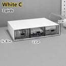Axyaa Acrylic Stackable Drawer Organizer for Office School Desktop Storage.
