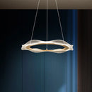 Axyaa Nordic LED Circular Pendant Lights for Modern Spaces