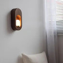 Axyaa Wooden LED Wall Lamp: Minimalist Nordic Decor for Home Illuminations