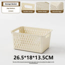 Axyaa Plastic Stackable Storage Baskets for Home Organization