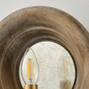 Axyaa Retro Mirror Wall Lamp for Bedroom and Living Room Décor