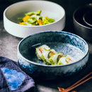 Axyaa Japanese Style Ceramic Soup Salad Dessert Bowl Set for Molecular Cooking