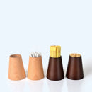 Axyaa Wooden Toothpick Barrel - Creative & Portable Home Restaurant Toothpick Box