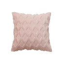 Pink Boho Rhombus Cushion Cover 45x45 for Living Room Chair by Axyaa