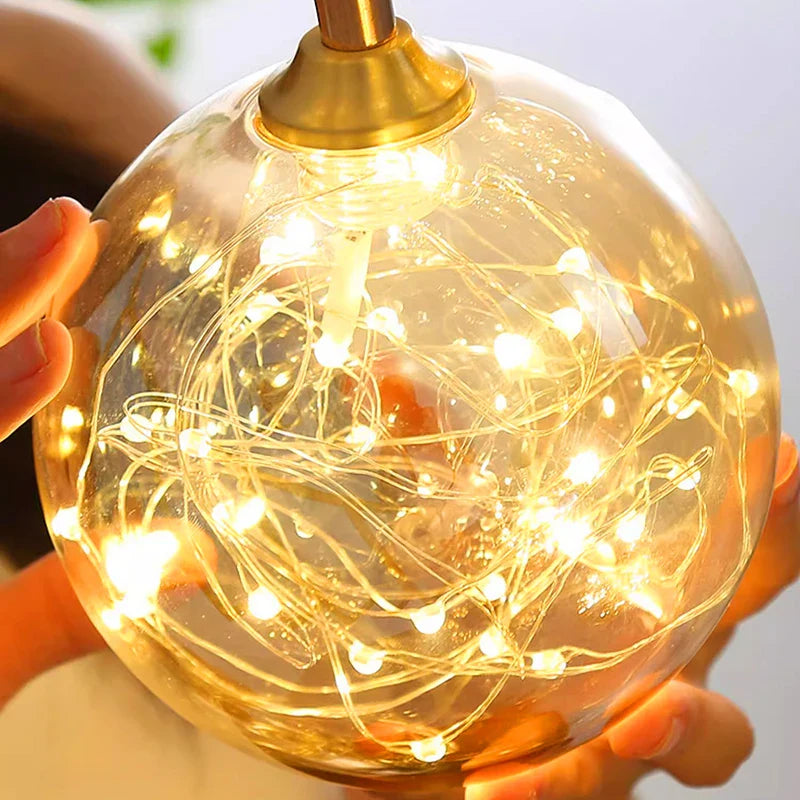 Axyaa Staircase Chandeliers for Living Room LED Pendant Light Lamps