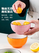 Axyaa Small Ceramic Rice Noodle Soup Bowl Set